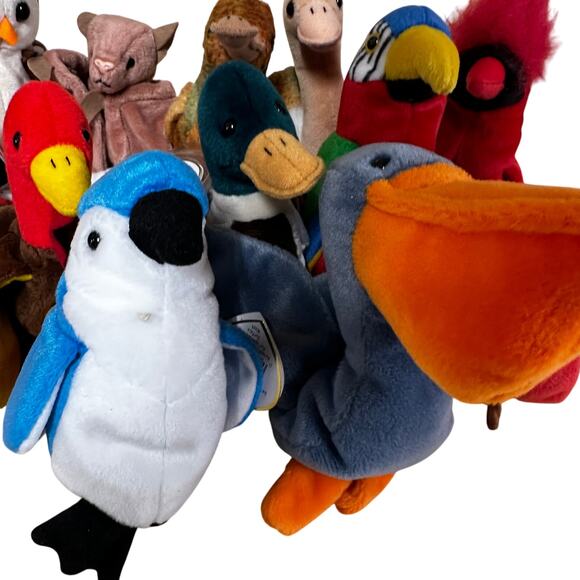 Ty Beanie Baby Lot of 15 Winged Animals Near Mint Condition Lot See Description - Picture 7 of 9